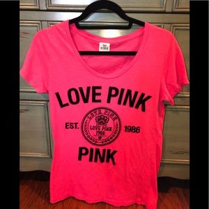 Pink Victoria’s Secret shirt sleeve shirt